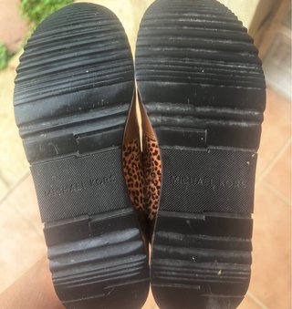 Zapatillas Michael Kors Marrones y Doradas