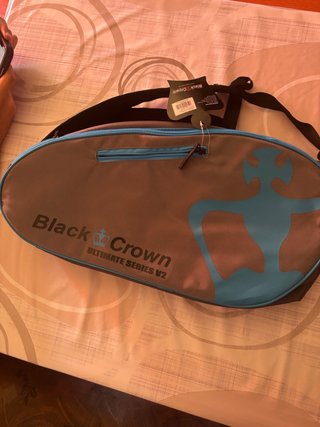 Paletero Crown Negro Gris
