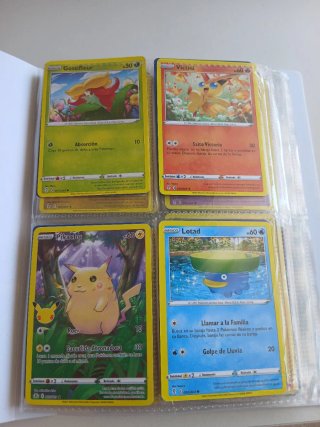 6 Cartas Pokémon: Flapple, Marshadow, Eldegoss, Sh