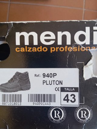 Botas de seguridad Mendi Pluton