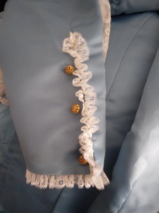 Traje de Fallera azul