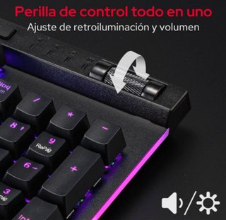 Teclado Mecánico Gaming Redragon RGB