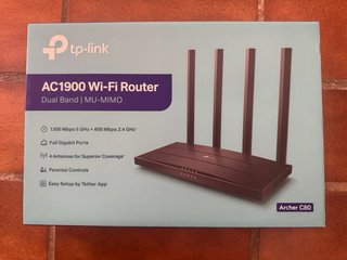 Router WiFi TP-Link Archer C80