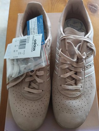 Zapatillas Adidas 350 Oyster Beige/Oro