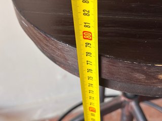 Taburetes industriales madera y metal