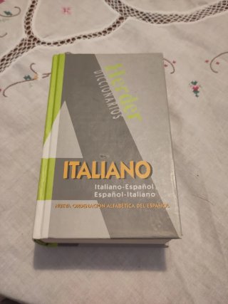 Diccionario italiano