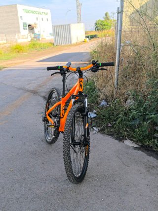 Bicicleta Monty Rin 26 Naranja