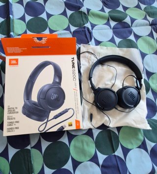 Auriculares JBL Tune 520C USB-C Negros