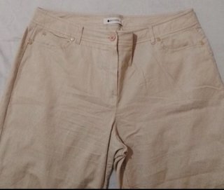 Pantaloni beige Marina Rinaldi by Persona