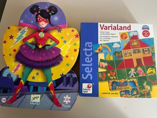 2 Puzzles Djeco y Selecta