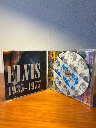CD Elvis Presley Live + Póster
