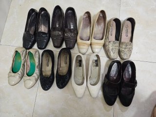 Pack 8 pares de zapatos mujer