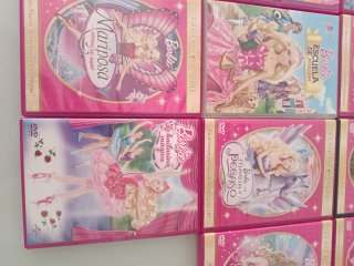 Lote 13 DVDs Barbie Clásicos (Español)