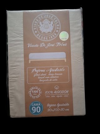Bajera Ajustable 90cm Arena 100% Algodón. Nueva.