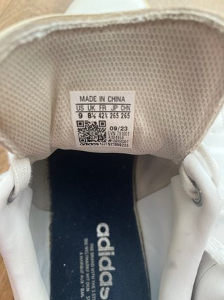 Zapatillas Adidas Stan Smith Golf Blancas Doradas