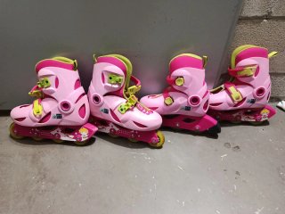 Patines Oxelo rosas talla 32-34