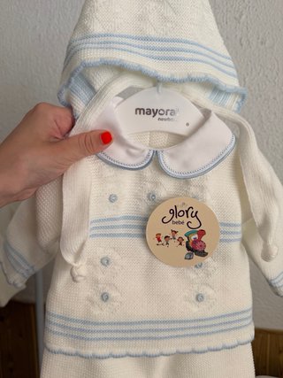 Conjunto primera puesta bebé 0 meses