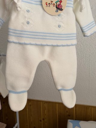 Conjunto primera puesta bebé 0 meses