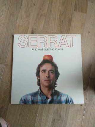 Vinilo Serrat en directo