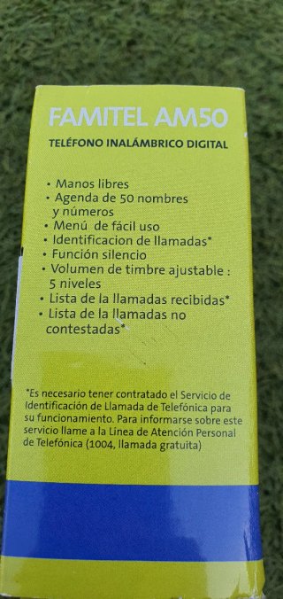 Teléfono Inalámbrico Famitel AM50 Digital