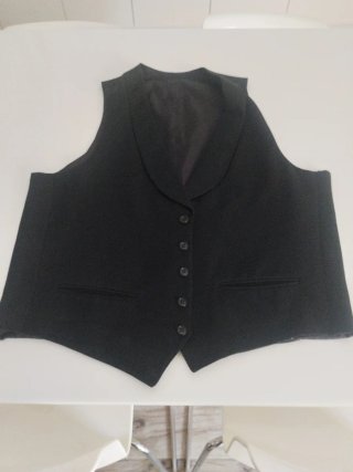Chaleco negro formal