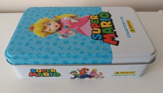 Caja Metálica Super Mario + Tarjeta Peach