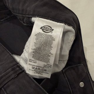 Pantalón de trabajo Dickies negro talla 34