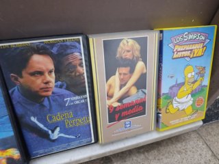 Lote 6 Películas VHS (Varios Titoli)