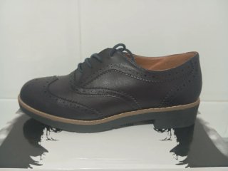 Zapatos de cordones azul marino
