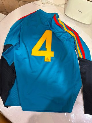 Sudadera Adidas España Cremallera Azul
