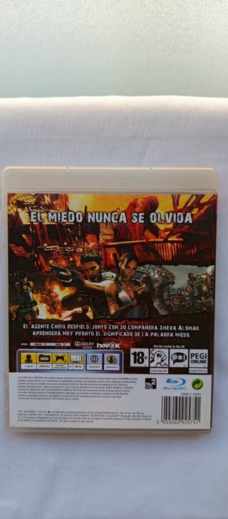 Resident Evil 5 PS3 PAL España – Completo