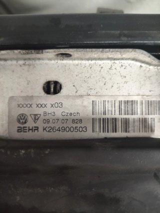 Radiadores con ventilador Audi Q7 4.2 TDI de 2008.