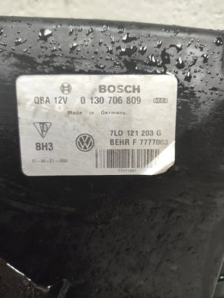 Radiadores con ventilador Audi Q7 4.2 TDI de 2008.