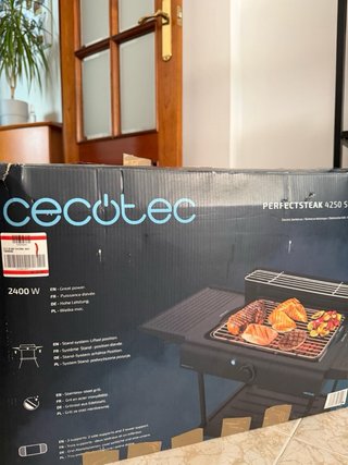 Barbacoa Eléctrica Cecotec PerfectSteak 4250