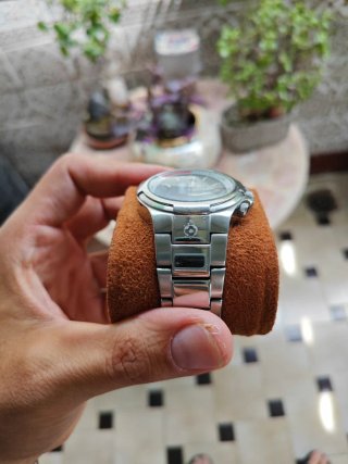 Reloj Euro 2004 Portugal Plata y Negro