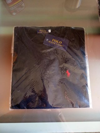 Camiseta Polo Ralph Lauren Negra Talla XL