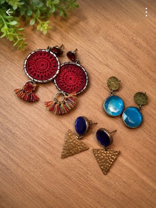 Set 3 Orecchini e Bracciale