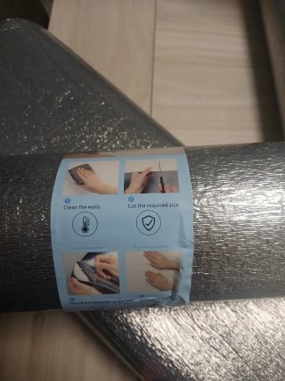 Rollos de papel pintado texturizado gris