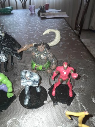 Lote Figuras Spiderman y Superhéroes