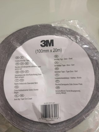 Rollo Lija 3M Antideslizante Negro 100mm