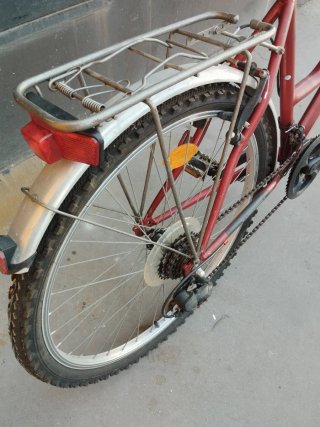 Bicicleta Paseo Adulto Roja