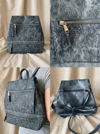 Mochila Misako Antirrobo Gris