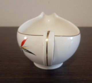 Jarra Leche Porcelana Alfred Meakin Bambú, años 50