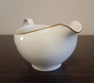 Jarra Leche Porcelana Alfred Meakin Bambú, años 50