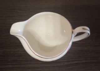 Jarra Leche Porcelana Alfred Meakin Bambú, años 50