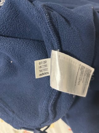 Adidas Fleece Zip Jacket Navy BlueRetro Streetwear