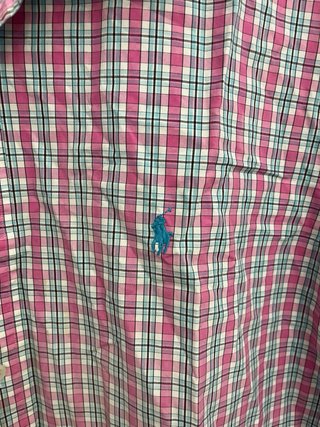 Camisa Polo Ralph Lauren cuadros Talla 2XL