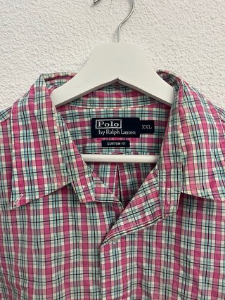 Camisa Polo Ralph Lauren cuadros Talla 2XL