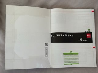 Cultura clásica 4 ESO. Savia