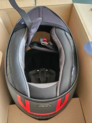 Casco Shark Spartan RS Carbon Nuevo con pilok 120
